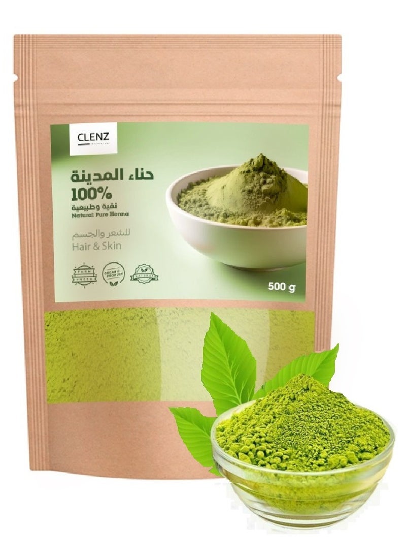 CLENZ Natural Pure Henna For Hair and Skin - 0.5 kg  - Image 1