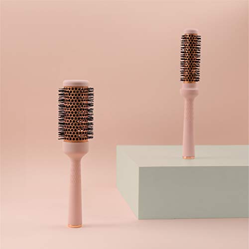 F3 Systems Magic Curling Round Brush Set (1&1.7Inches), Cut Drying Time, Self-Standing Round Brush, Great Blowout,Ceramic Coated Barrel,Quick Styling,Blowout Volume,Ionic Thermal Barrel, Wave Styler - Image 2