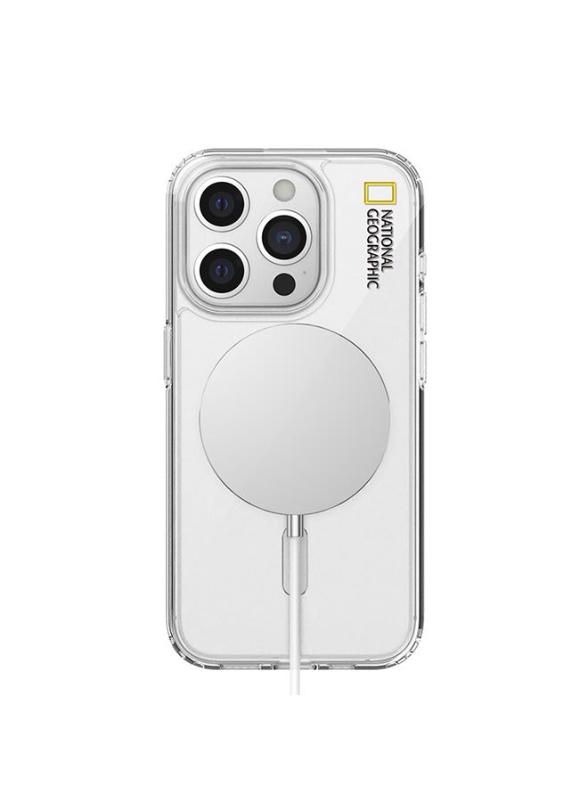 National Geographic Magsafe Clear Case iPhone 15 Pro - Transparent - Image 3