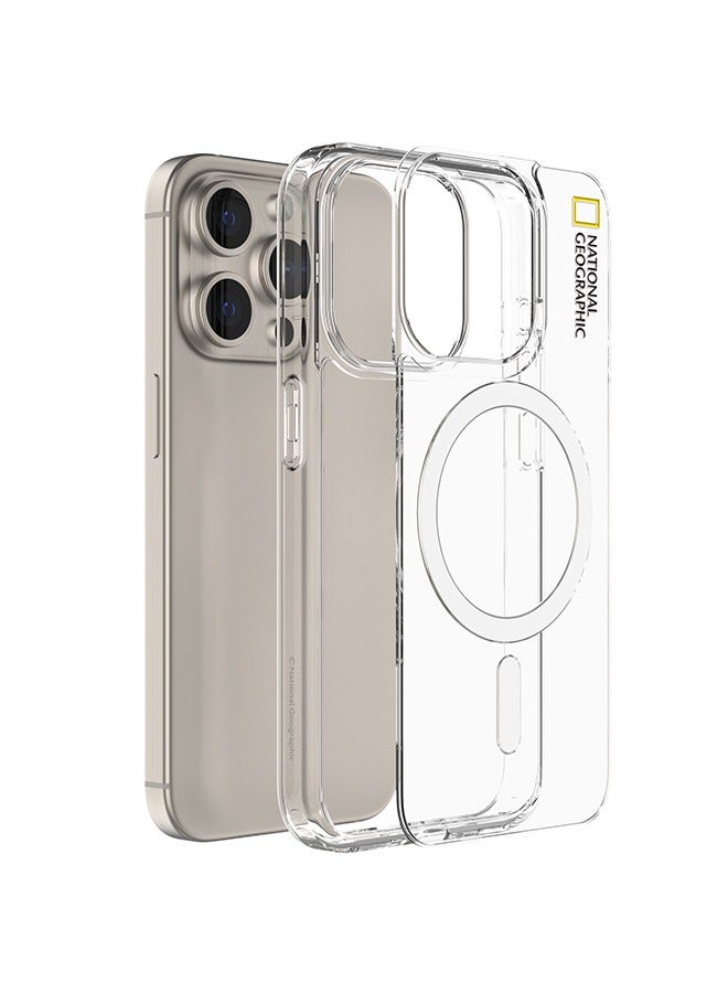 National Geographic Magsafe Clear Case iPhone 15 Pro - Transparent - Image 4