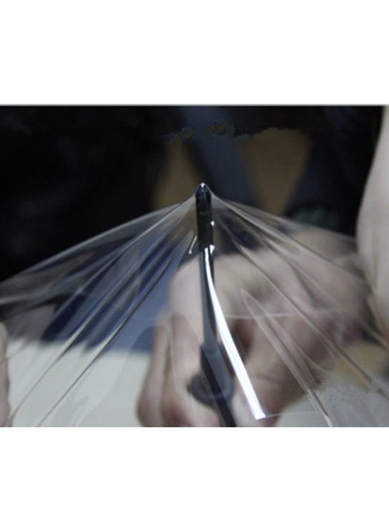 واضح فينيل واقي لف الحرس فيلم , واضح لامع الطلاء حماية فيلم السائبة , شفاف ذاتي لاصق فيلم لف لفة بدون فقاعة للموتو , - Image 4