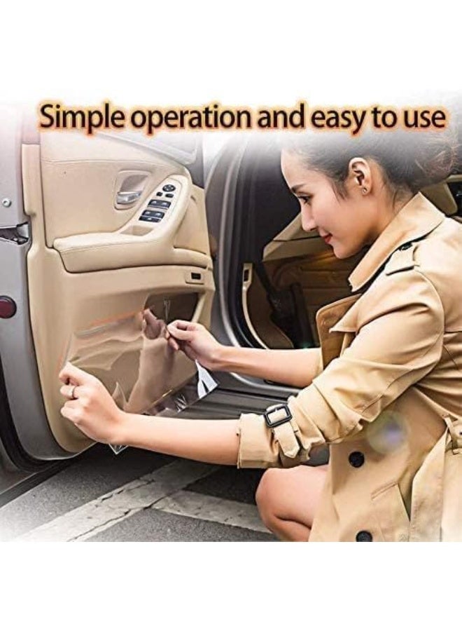 واضح فينيل واقي لف الحرس فيلم , واضح لامع الطلاء حماية فيلم السائبة , شفاف ذاتي لاصق فيلم لف لفة بدون فقاعة للموتو , - Image 3