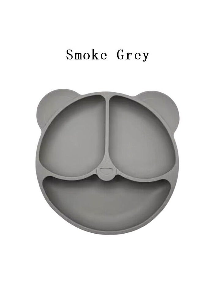 6-piece smoke grey  silicone food set - Image 2