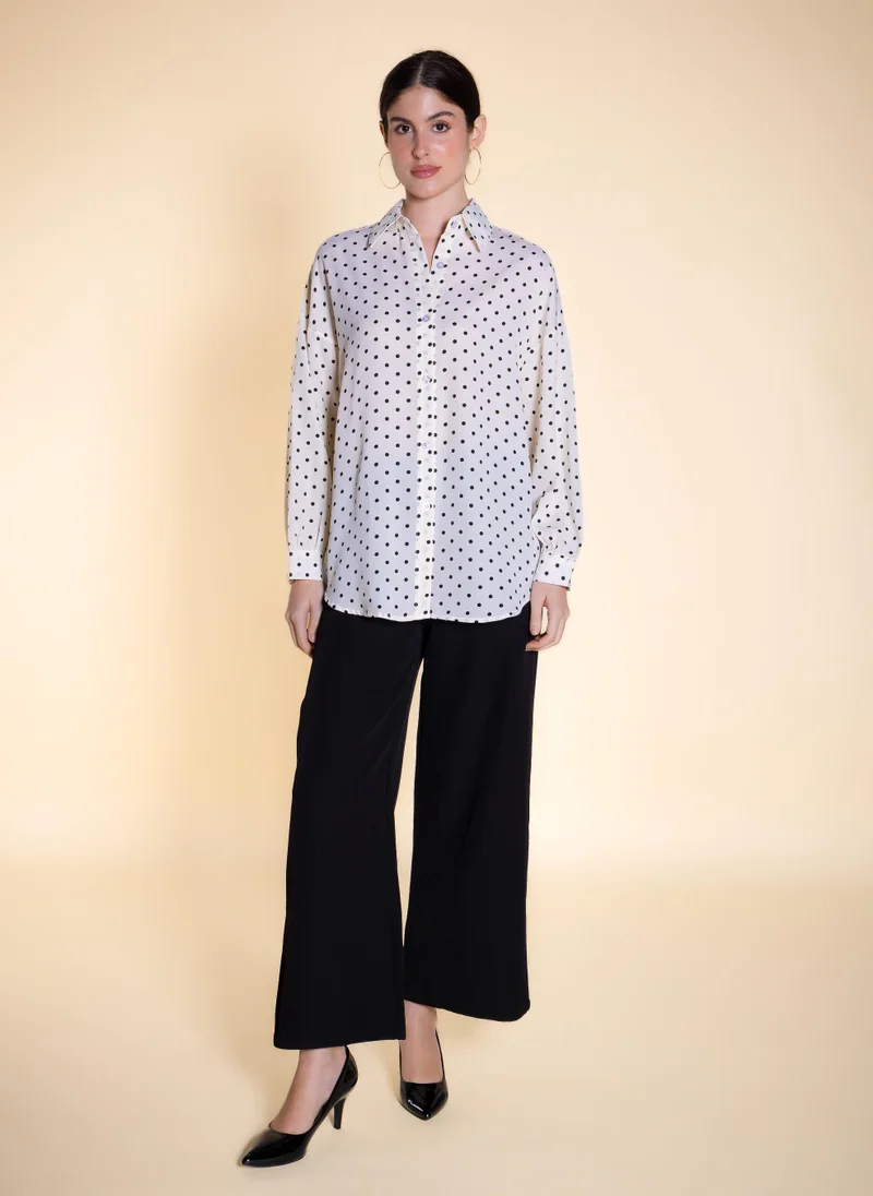 شايبس POLKA DOTS COMFORT SHIRT