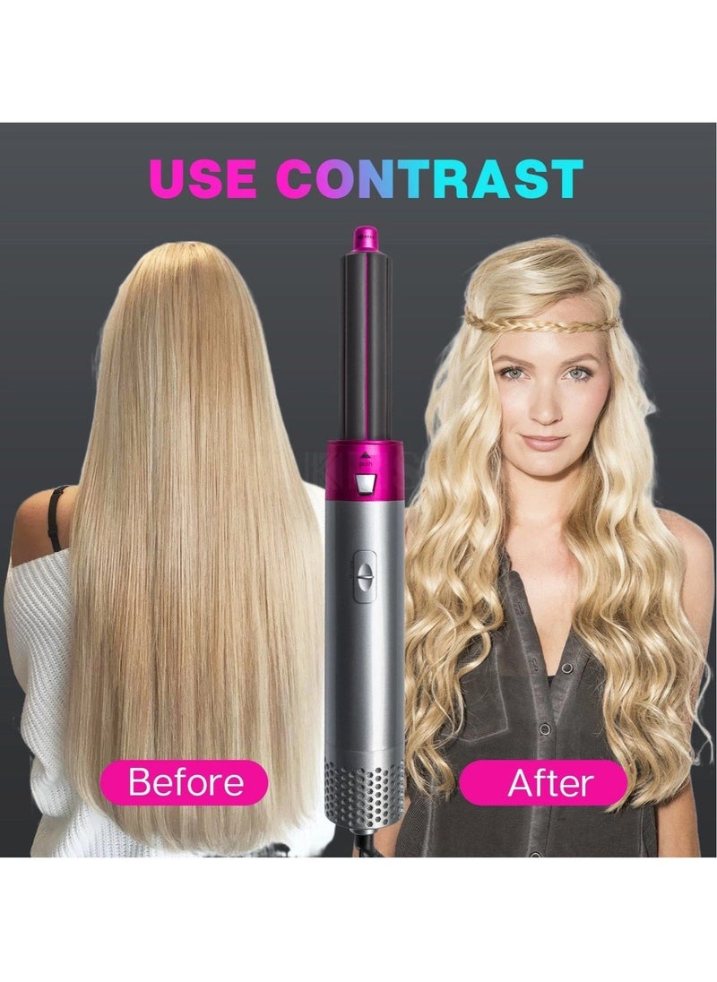 ELTRAZONE Hair Dryer 5 in 1 Hair Blower Brush Hair Curler, Hair Curler, Electric Hair Dryer, Rotating Hot Air Brush for All Hairstyles - Image 4