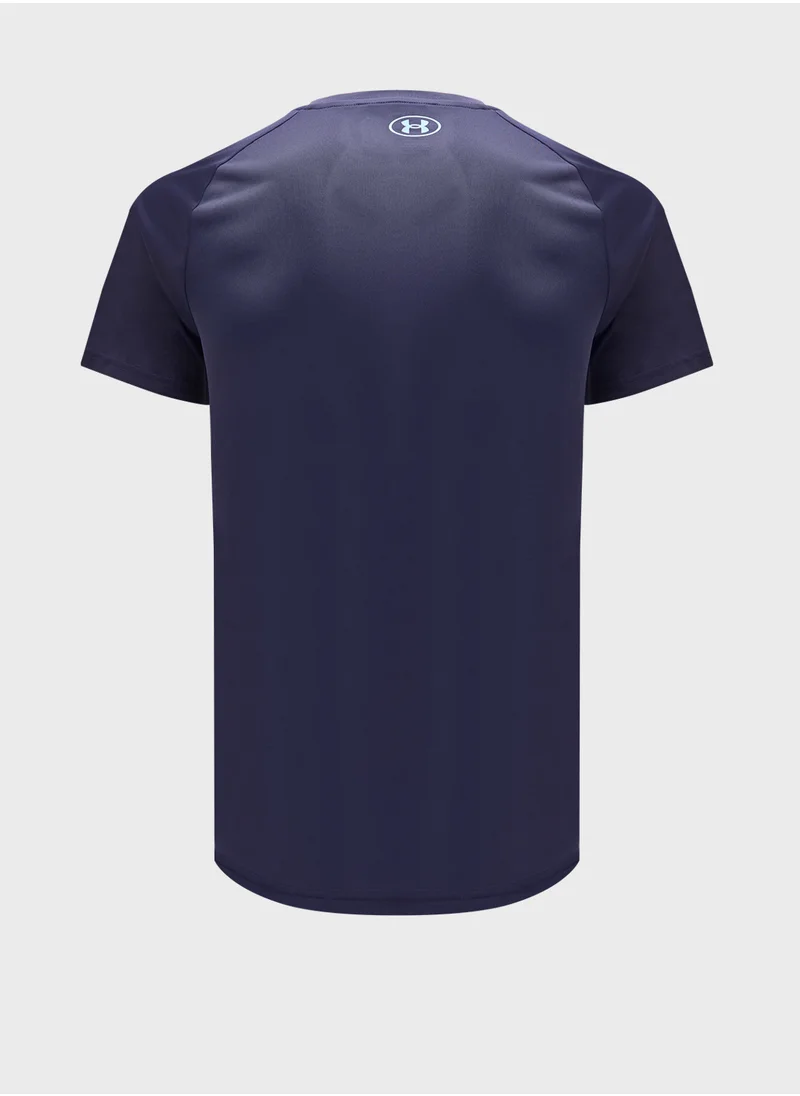 UNDER ARMOUR Youth Tech Graphic T-Shirt
