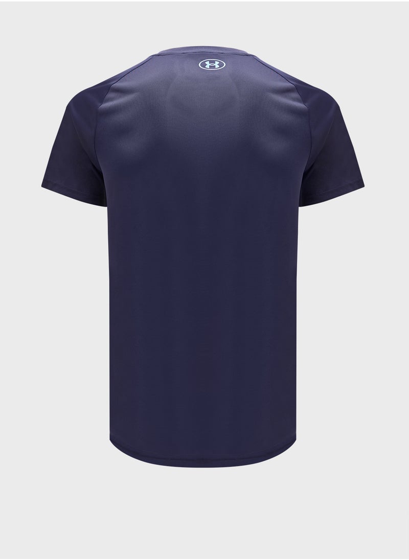 UNDER ARMOUR Youth Tech Graphic T-Shirt  - Image 2