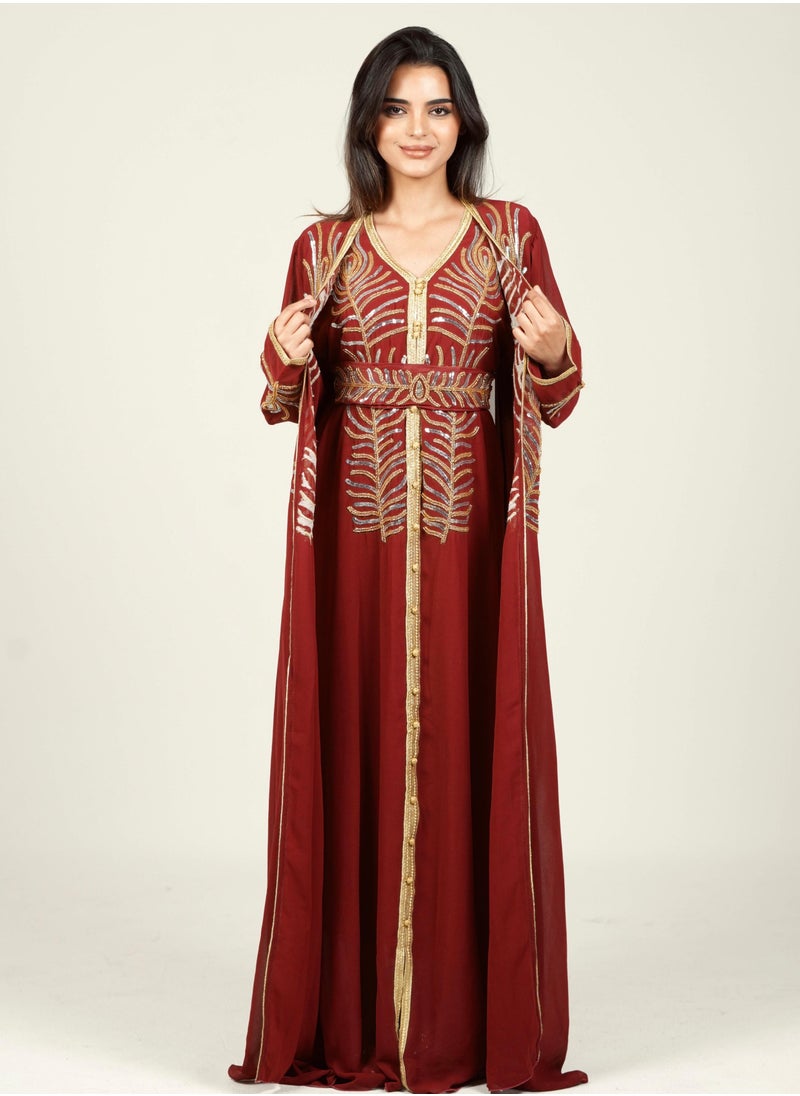 AL BENT AL SHARQIEH women kaftan dress jalabia 