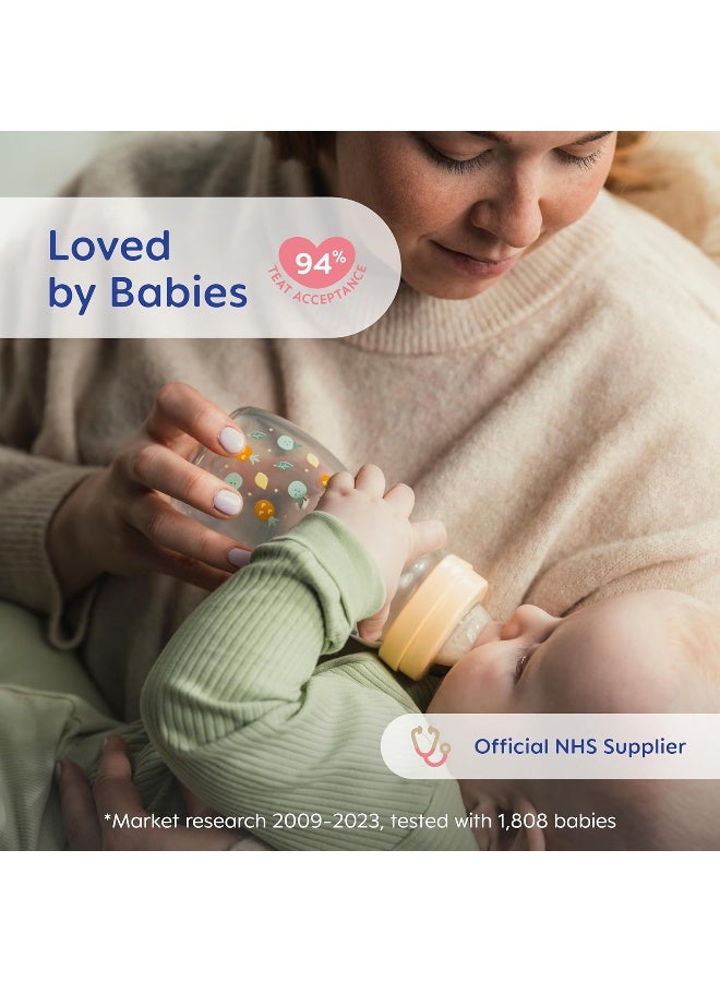 MAM MAM Teats Size 2, Suitable for 2+ Months, MAM Medium Flow Teats with SkinSoft Silicone, Fits All MAM Baby Bottles, Baby Feeding Essentials, Pack of 2 - Image 5