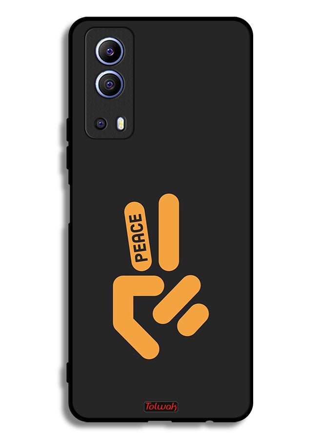 Tolwak Vivo iQOO Z3 5G Protective Case Cover Peace - Image 2