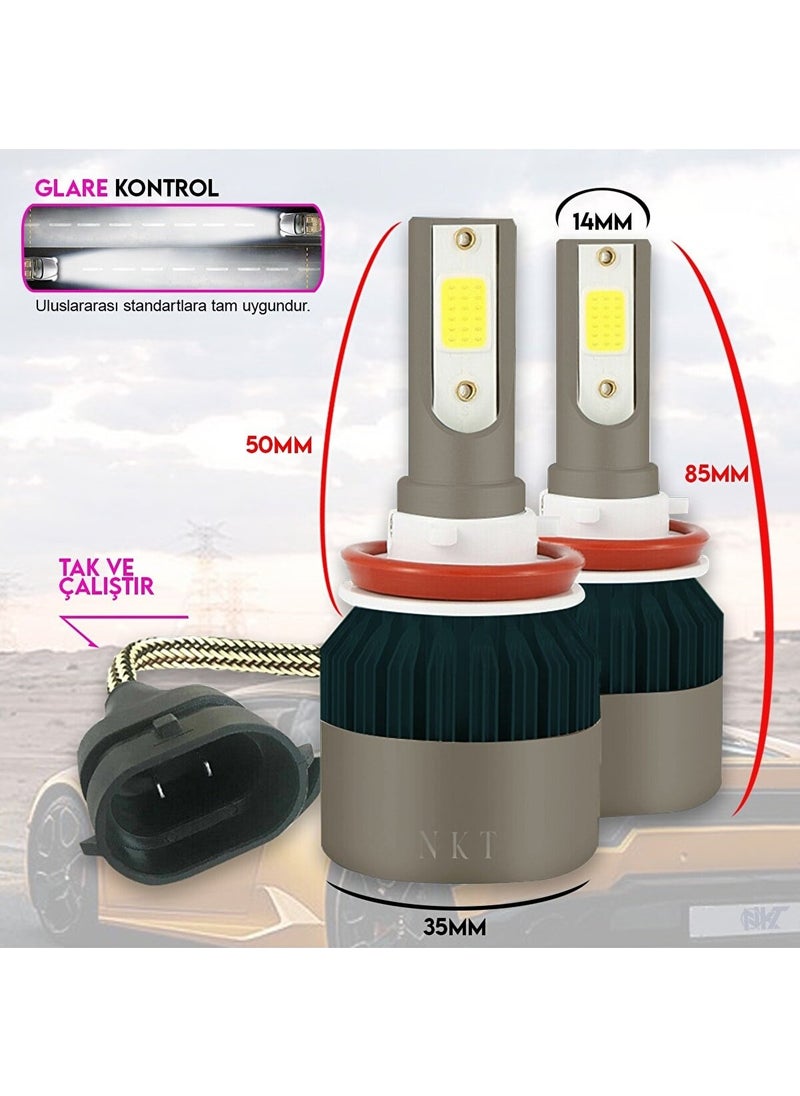 Point Marketing - Toyota Rav4 2006-2011 H11 Nkt LED Xenon Fog Light - Image 1