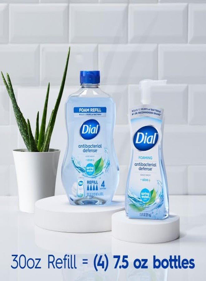 Dial Antibacterial Foaming Hand Wash Refill, Spring Water, 30 Ounce Pack of 4 - Image 5