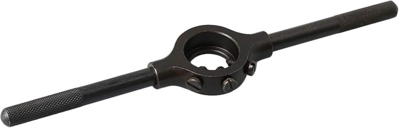 CNBTR Metal 3.7cm Dia 1.0" Round Die Stock Holder Thread Tap Wrench Handle 20.5cm Length Bar Tools Woodworking DIY - Image 1