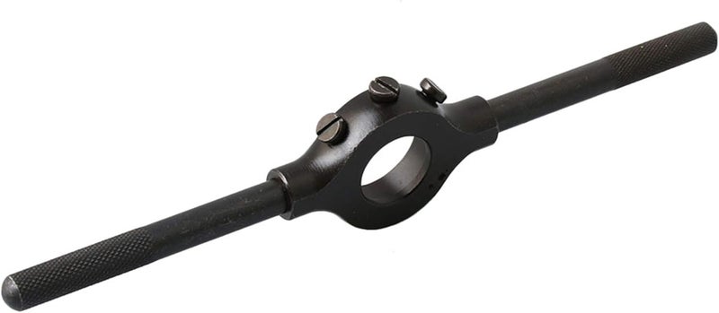 CNBTR Metal 3.7cm Dia 1.0" Round Die Stock Holder Thread Tap Wrench Handle 20.5cm Length Bar Tools Woodworking DIY - Image 3
