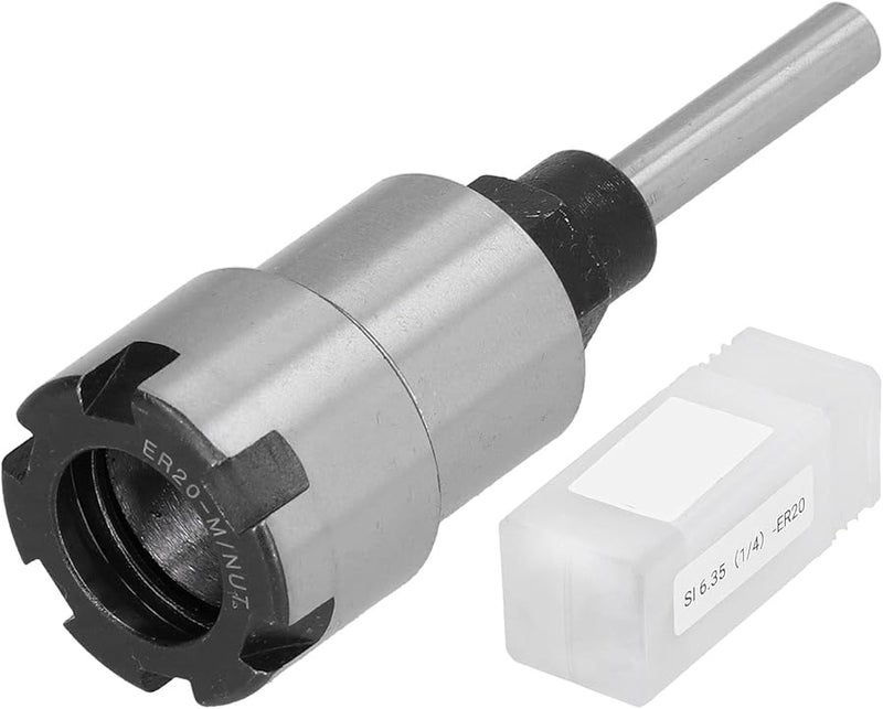 ER20 Collet Extension Shank Router Bit 1 4 Inch Tool Holder For Woodworking - Image 1
