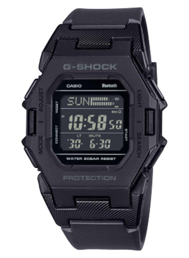 CASIO - Analog+Digital Square Shape Resin Wrist Watch GD-B500-1DR - 41.5 Mm - Image 1