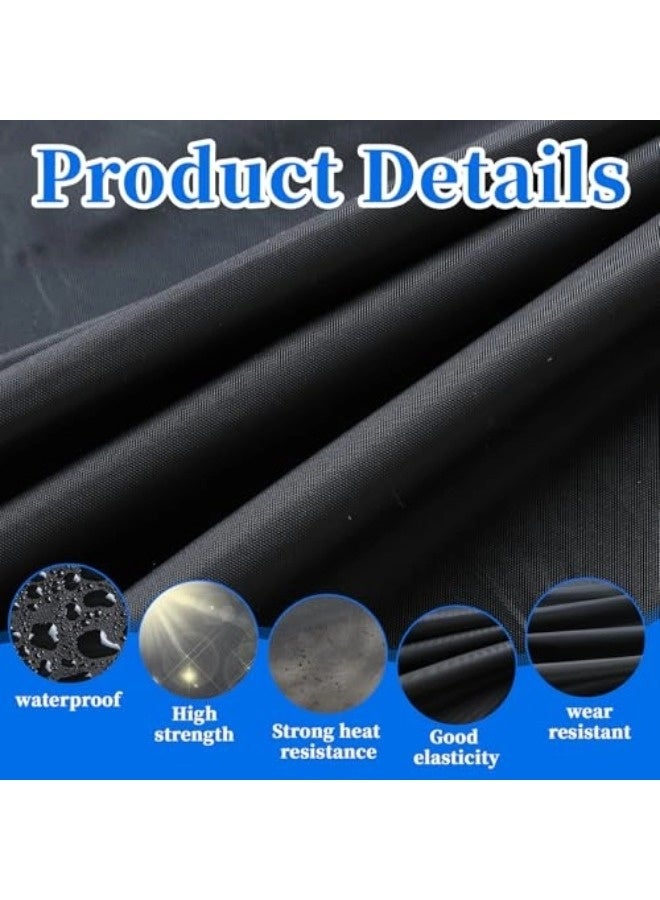 ShebSheb Three-Sided Comprehensive Bicycle Cover Waterproof,Outdoor Bike Covers Dust Rain Wind Proof Cover for Mountain Road Electric Bikes - Image 3