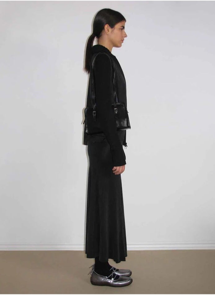 PALOMA - Paloma Wool Patent Leather Shoulder Bag HandBags - Image 1