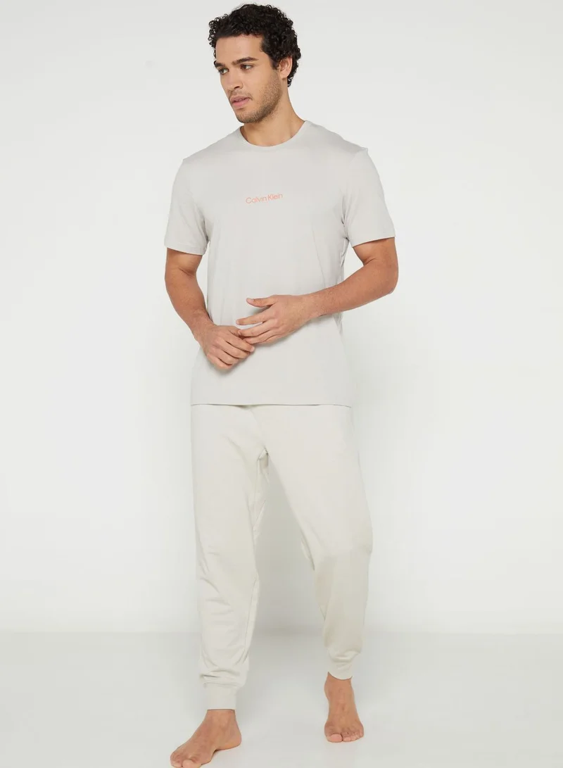 CALVIN KLEIN Logo Band Sweatpants
