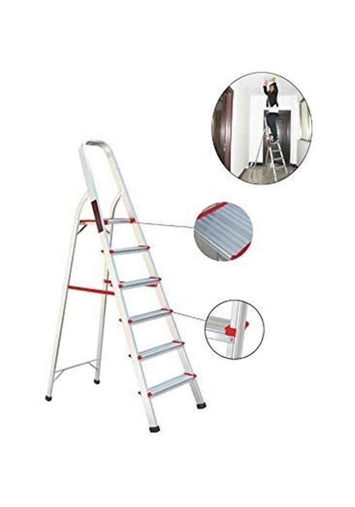 7 Steps Aluminum Household Ladder - Image 3