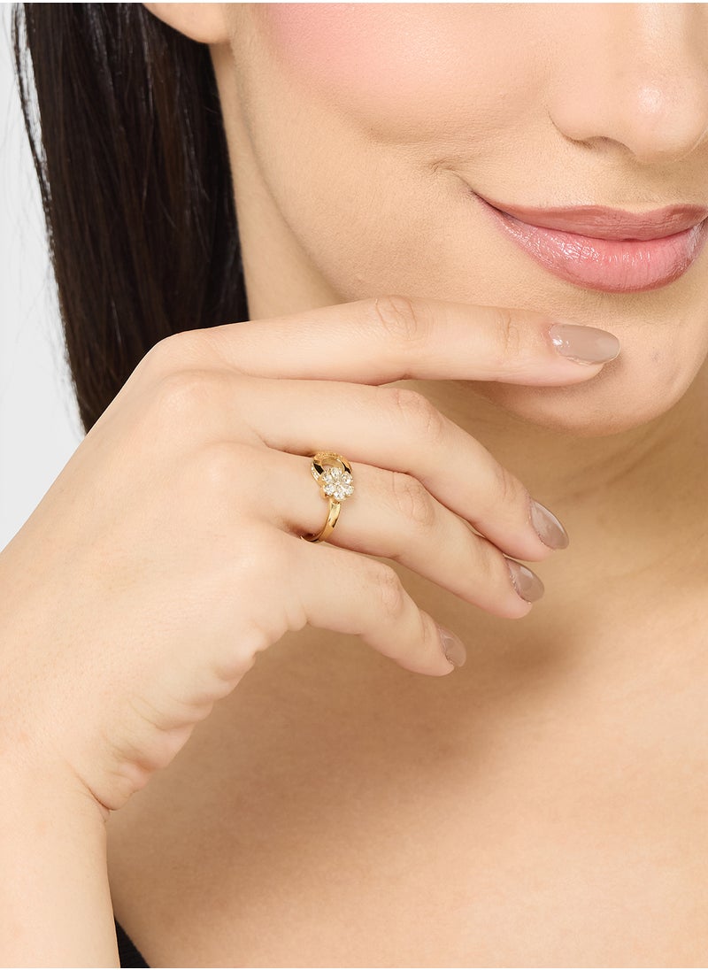 GUESS - Lily Flower Ring - Image 1