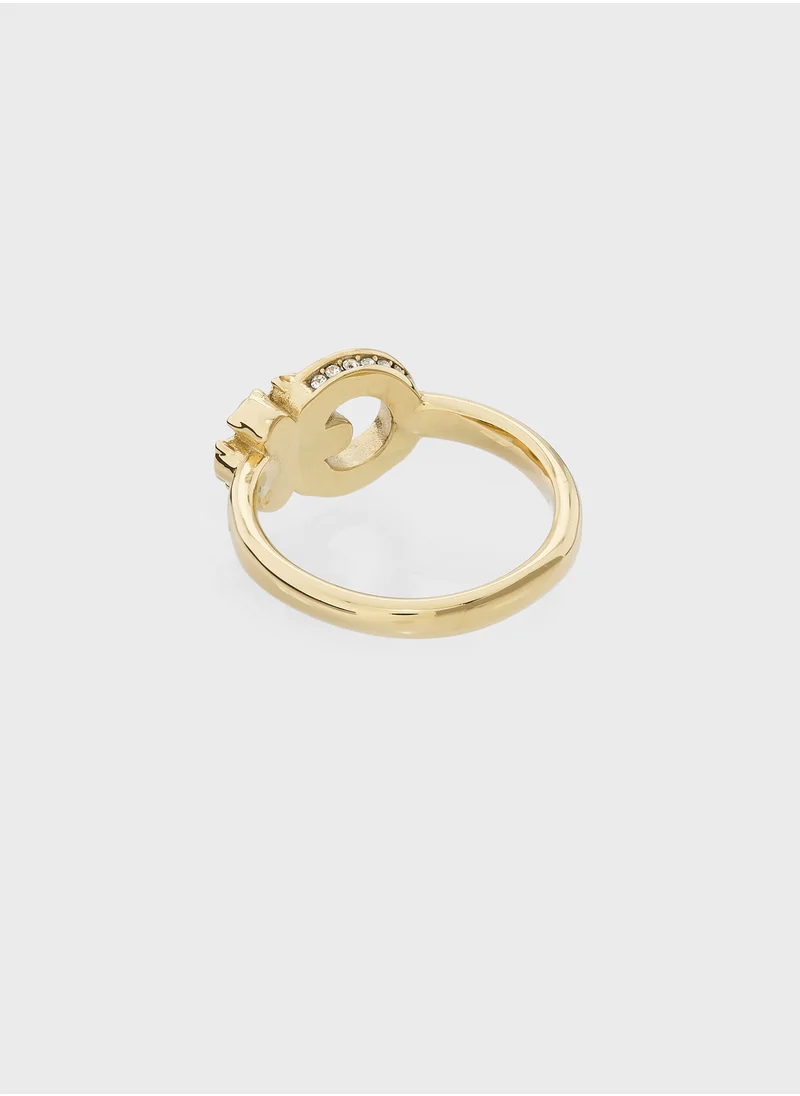 جس Lily Flower Ring