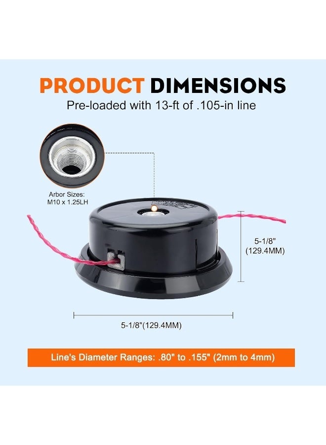 Hipa 511010601 Trimmer Head For Redmax - Image 3