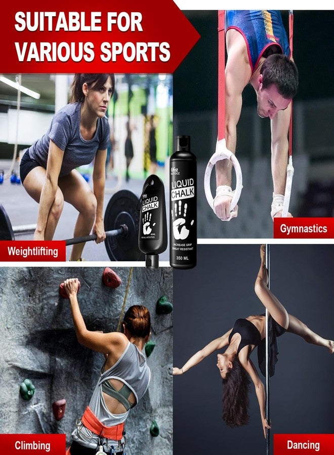 OUTTDOZ Superior Grip Liquid Chalk Mess-Free Gym Chalk for Weightlifting, Gymnastics, Rock Climbing, Dancing, Dries in Seconds. (60ML - 1 Pack) - Image 5