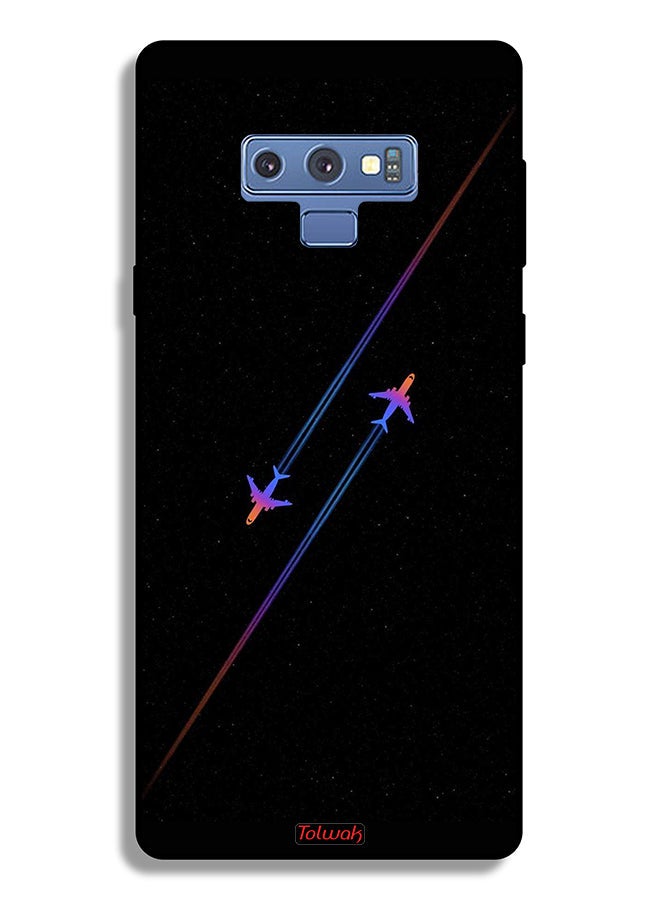 Tolwak Samsung Galaxy Note 9 Protective Case Cover Airplanes Art - Image 2