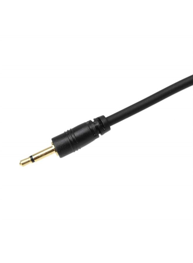 Foto&Tech 2.5 mm Jack to Male Flash PC Sync Coiled Cable with Screw Lock for Trigger Studio Light, 12-Inch Coiled to 34-Inch Max Stretch - Image 2