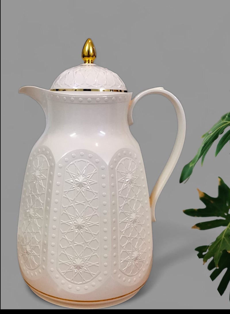 Rose A two-piece thermos set for tea and coffee, 1 liter size - Image 2