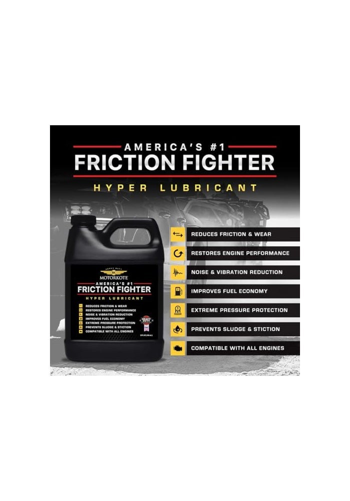 Motorkote Hyper Lubricant Engine Treatment MKHL1606 16Ounce Single - Image 3