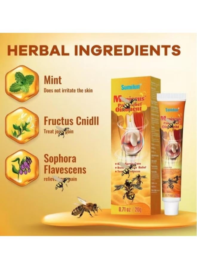 سوميفون مرهم سم النحل الطبيعي – الراحة العميقة لآلام المفاصل والعضلات 20 جرام - Image 1