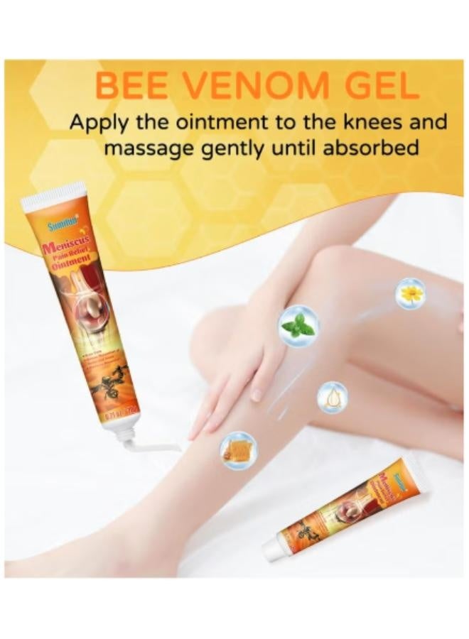 سوميفون مرهم سم النحل الطبيعي – الراحة العميقة لآلام المفاصل والعضلات 20 جرام - Image 4