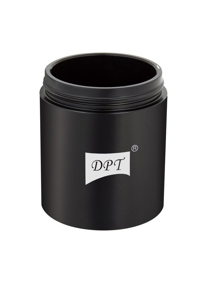 دي بي تي طاحونة قهوة المنيوم، مطحنة قهوة صغيرة للرحلات، اسود، سعة 30 جم - Image 2