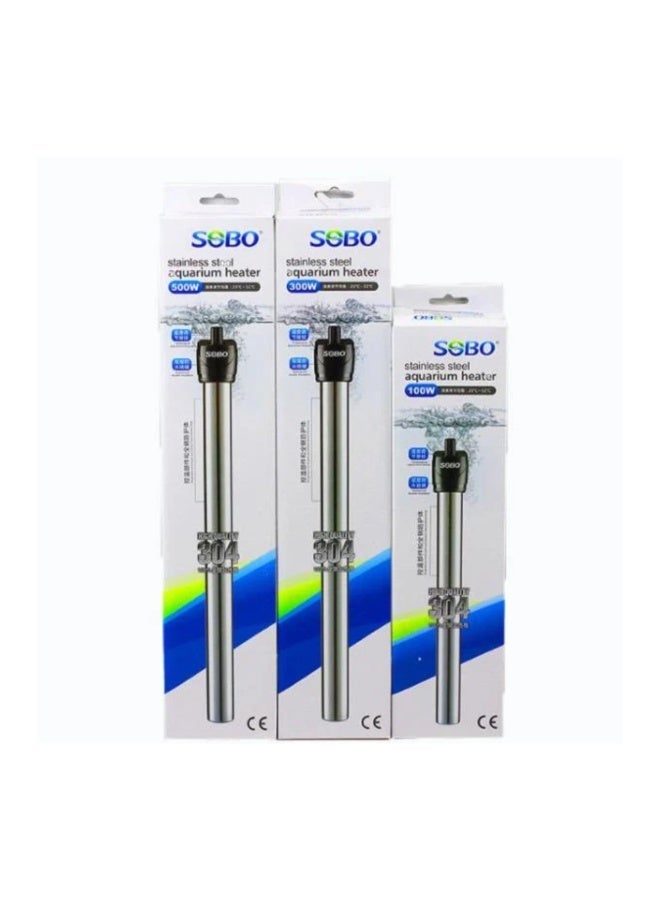 SOBO Aquarium Automatic Constant Temperature Steel Heating Rod Aquarium Temperature Control – (Multiple Watts) - Image 1