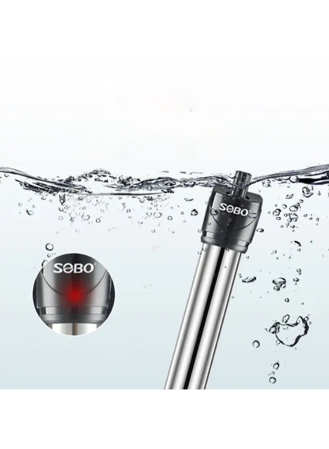 SOBO Aquarium Automatic Constant Temperature Steel Heating Rod Aquarium Temperature Control – (Multiple Watts) - Image 4