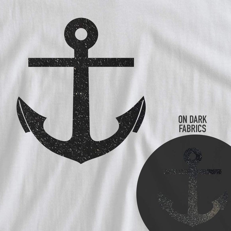 Siser Glitter HTV 118x10ft Roll  Iron on Heat Transfer Vinyl Galaxy Black - Image 5