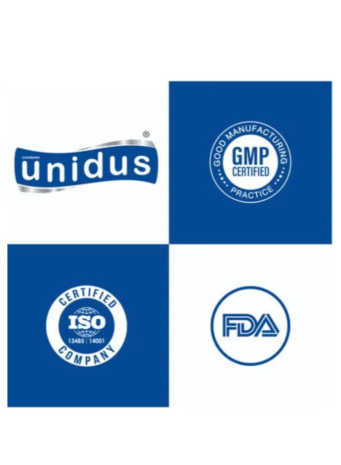 Unidus Condom - CONTOUR - Suits you Well - Lubricated Condoms for Men, Pack of 12 - Image 5