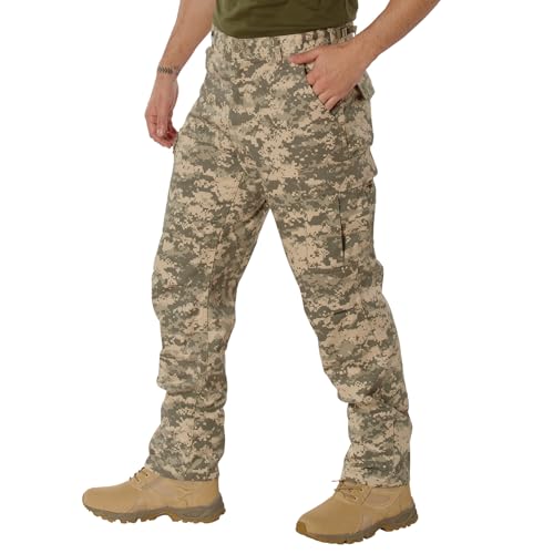 Rothco Digital Camo Tactical BDU Pants US Alpha Large Regular Regular ACU Digital Camo