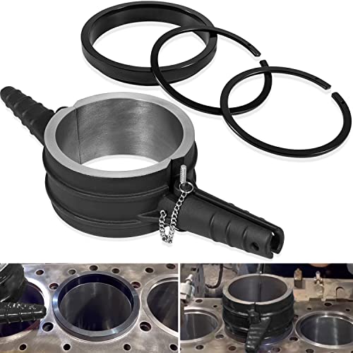 Camoo 7040 Piston Ring Compressor Tool, Piston Ring Compressor Adapter & Anti-Polishing Ring Kit For Cummins ISX QSX, Caterpillar (CAT) 3400, C-15 5.4" bore - Image 1
