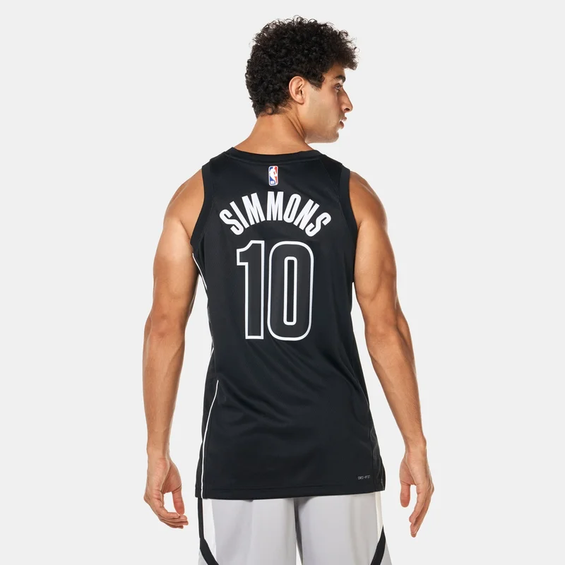 Jordan Black Men's Brooklyn Nets Statement Edition Tank Top - 2022/23 for Men | Best Price UAE