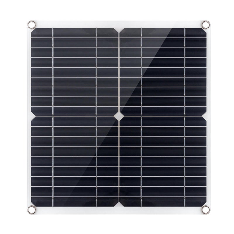 Flexible Solar Panels Kit 20W with 300W Controller 12V Power Supply USB Charging Interface Solar Board Waterproof Solar Cells for Phone RV Car - Image 4