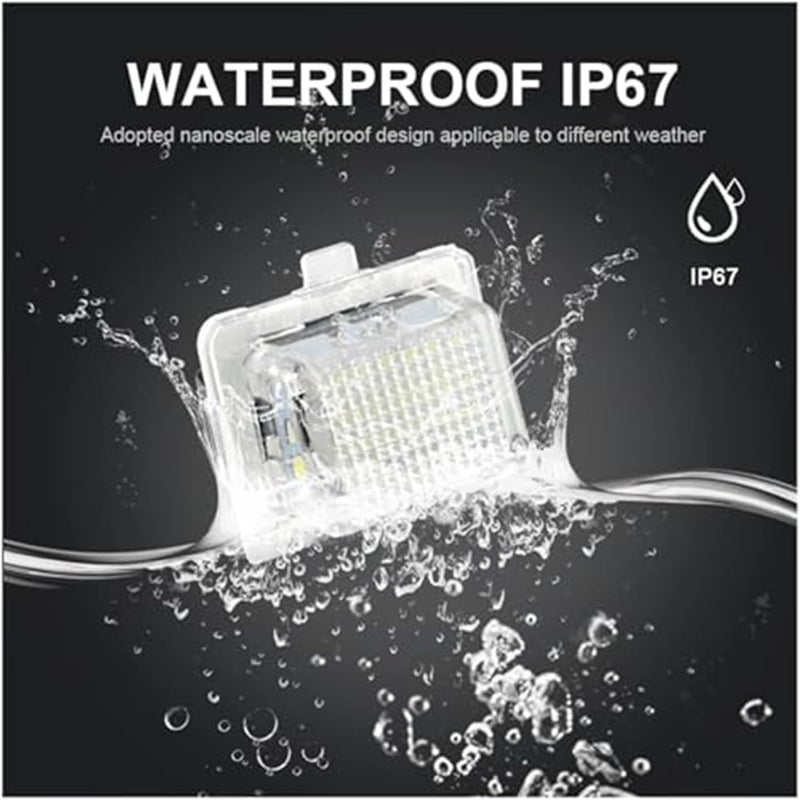 DEMULAX LED License Plate Lights for Benz - Image 2