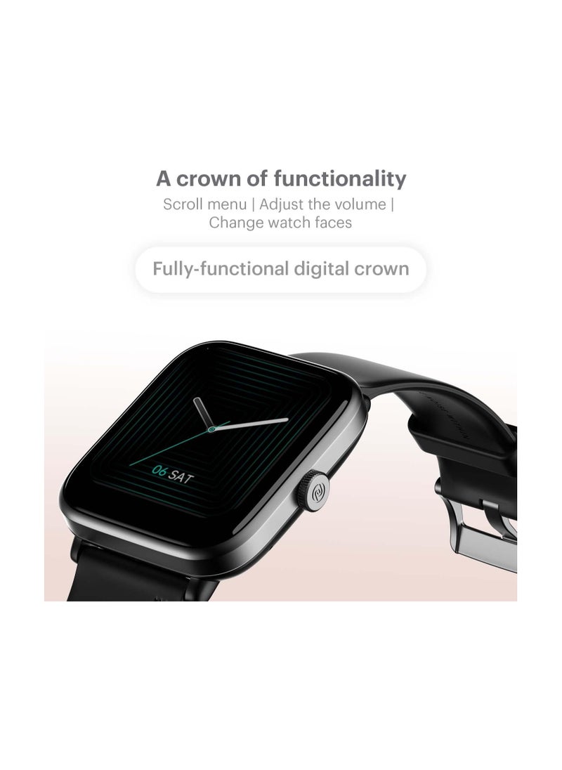 Generic Noise ColorFit Pro4 Advanced Bluetooth Calling Smart Watch with1.72" TruView Display, Fully-Functional Digital Crown,311 PPI,60Hz Refresh Rate,500 NITS Brightness (Charcoal Black)  - Image 3