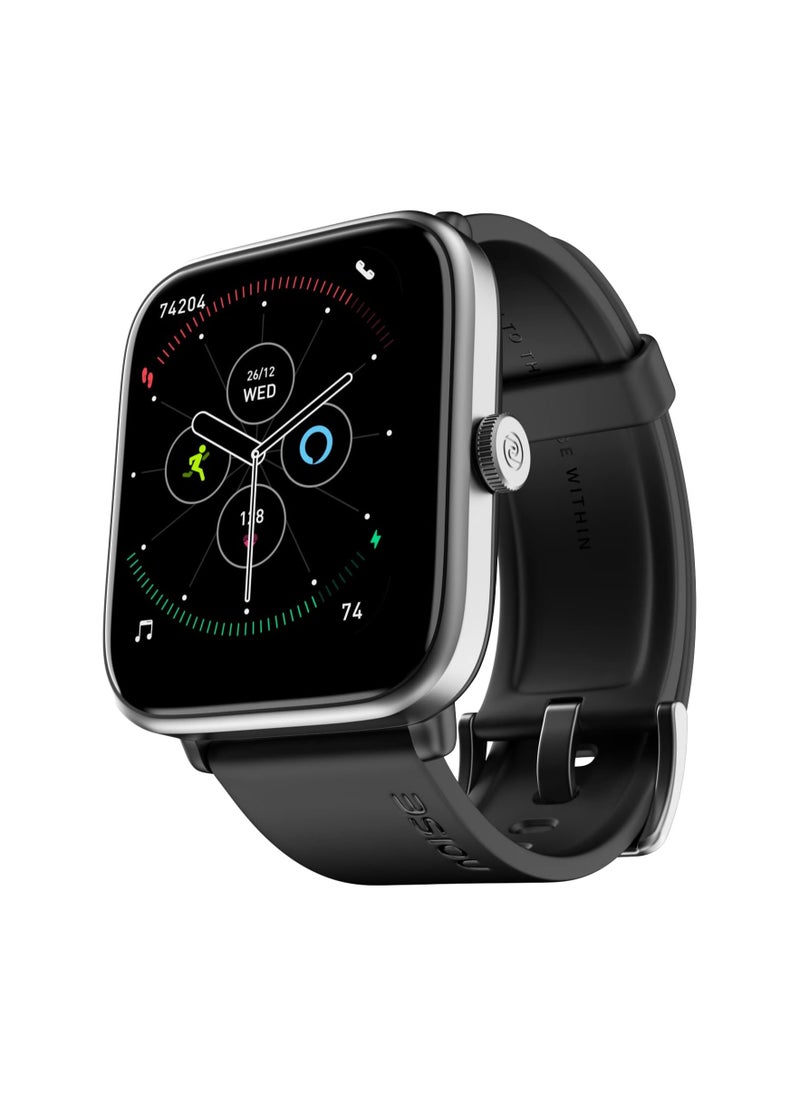 Generic Noise ColorFit Pro4 Advanced Bluetooth Calling Smart Watch with1.72" TruView Display, Fully-Functional Digital Crown,311 PPI,60Hz Refresh Rate,500 NITS Brightness (Charcoal Black)  - Image 1