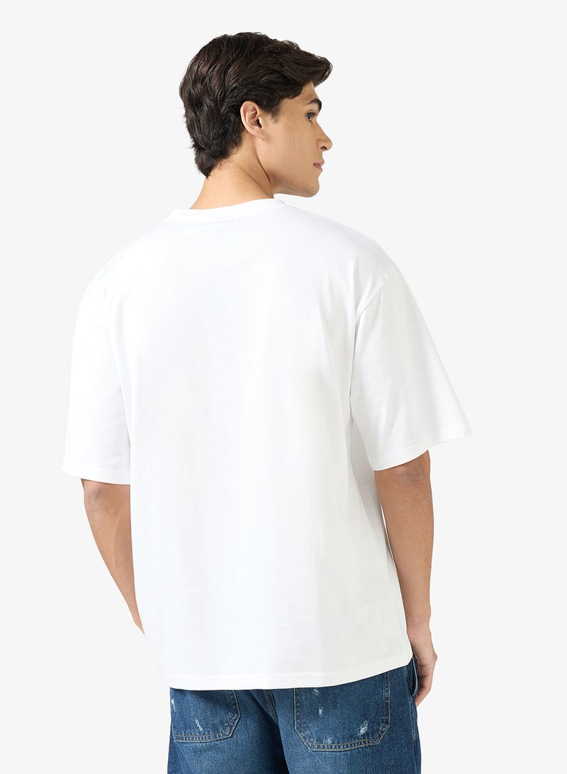 Seventy Five Graphic Print Oversized T-Shirt - Image 2