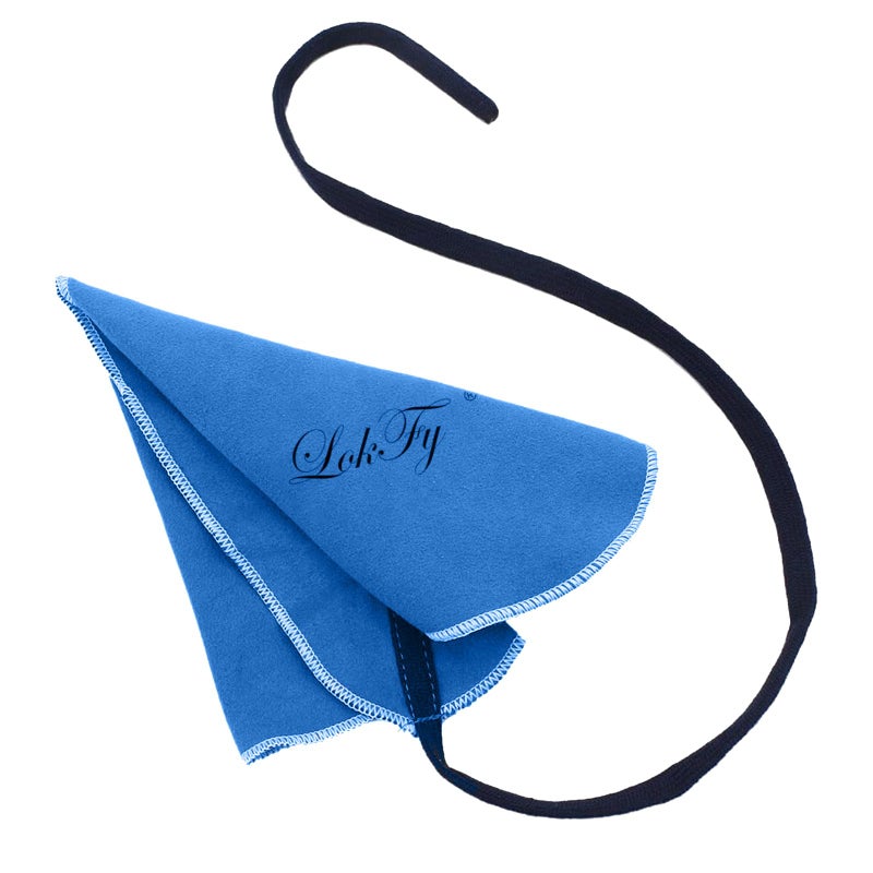 LokFy Cleaning Cloth for Inside Tube Suitable for Clarinet Piccolo Flute Sax Saxophone (Blue) - Image 1