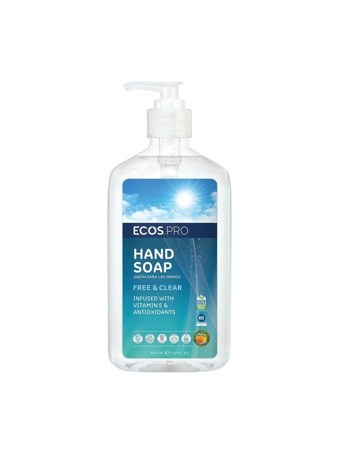 Earth Friendly Products Hand Soap, 17 Fluid Ounce - Image 1