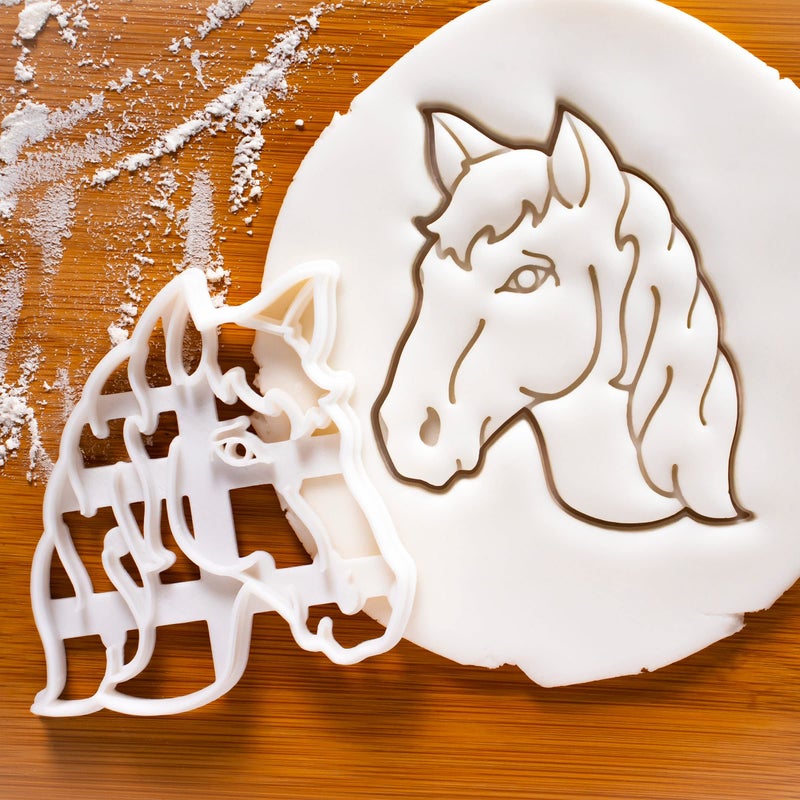 Bakerlogy Horse Head cookie cutter, 1 piece - Bakerlogy - Image 2